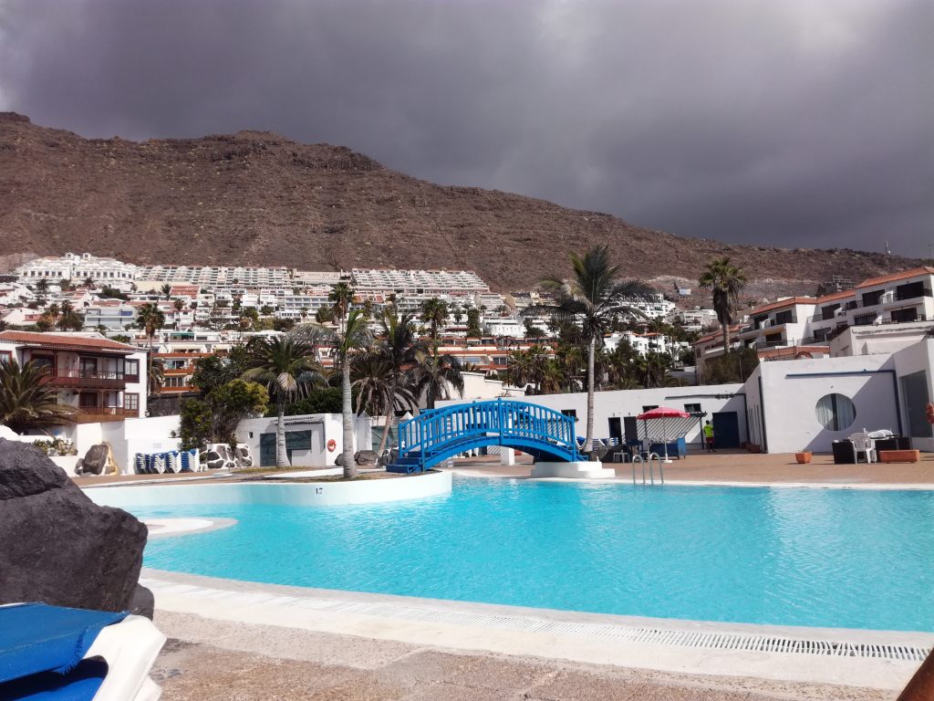 Offentlig swimmingpool i Los Gigantos, Tenerife