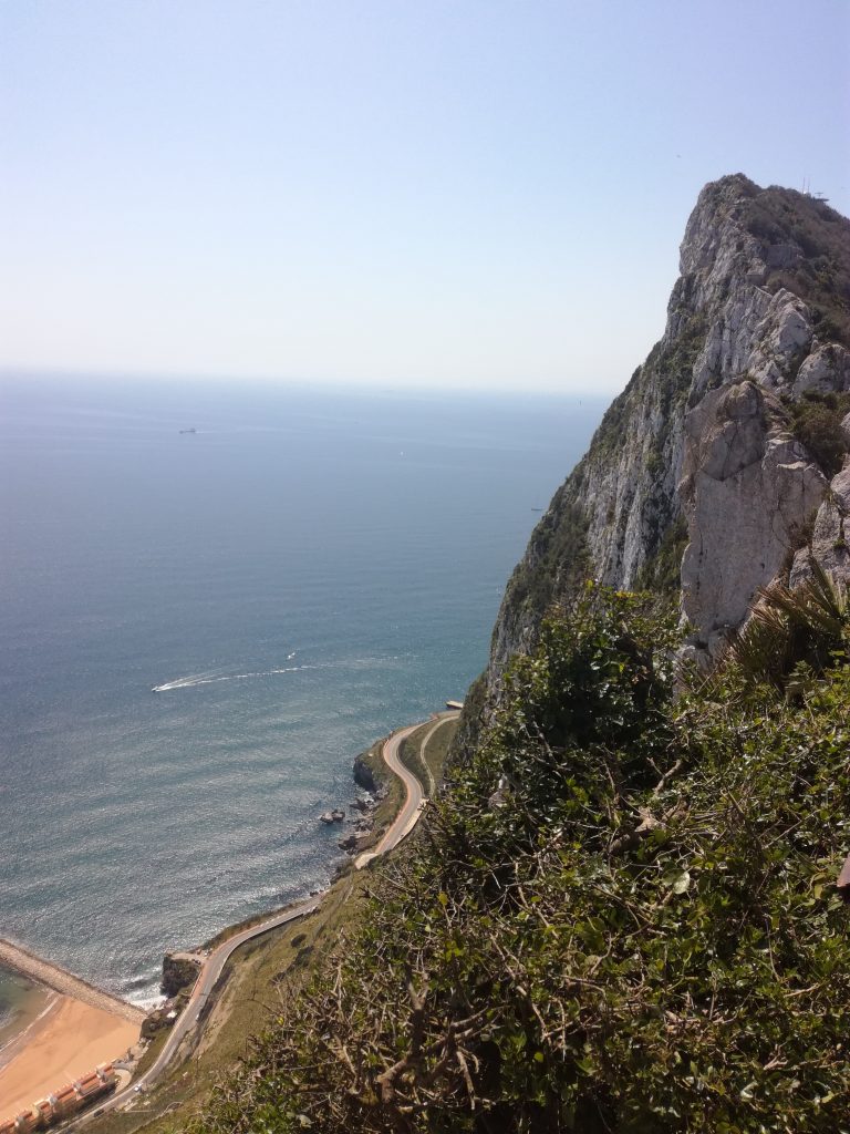 Udsigt fra Gibraltar klippen
